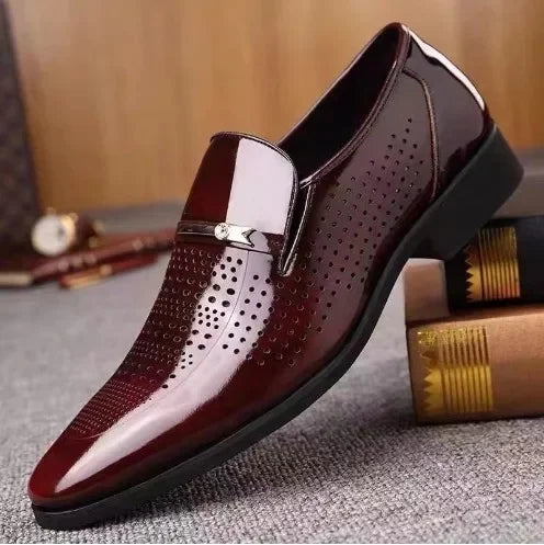 Imperial Gloss Black Oxford Shoes