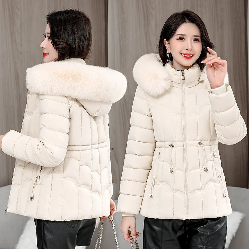 Padded Hooded Down Jacket