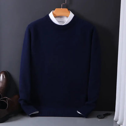 Men's Warm Cashmere Knit Sweater
