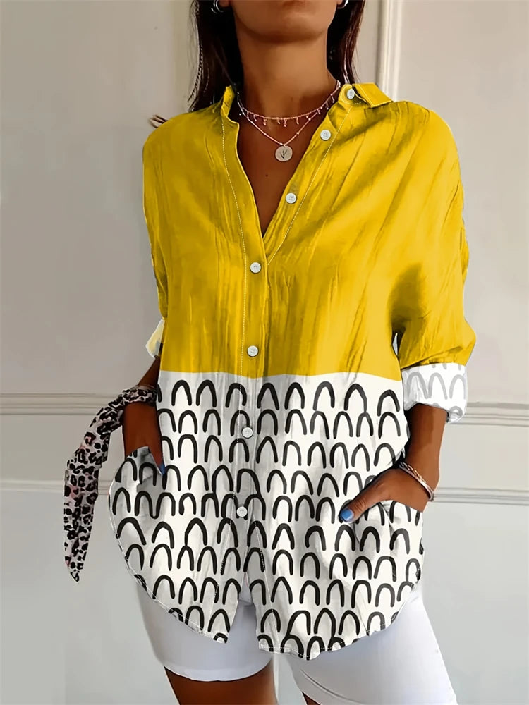 Women's Printed Art Shirt