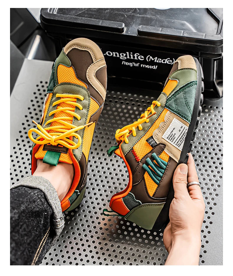 Breathable Designer Men's Sneakers