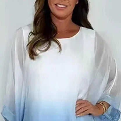 Chiffon Gradient Two-Piece Set