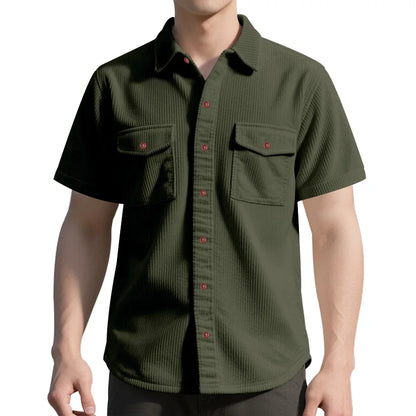 Men’s Corduroy Safari Shirt