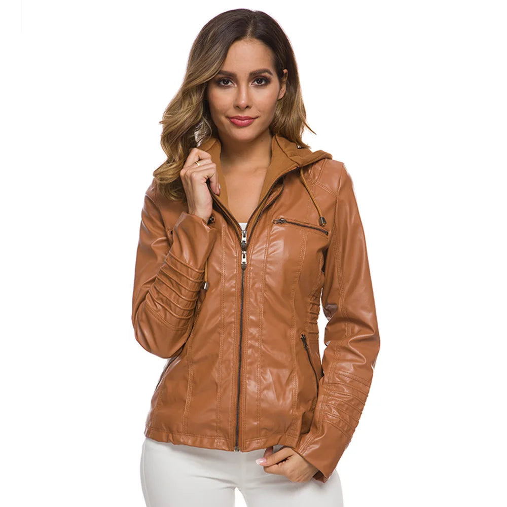 Women’s Faux Leather Jacket
