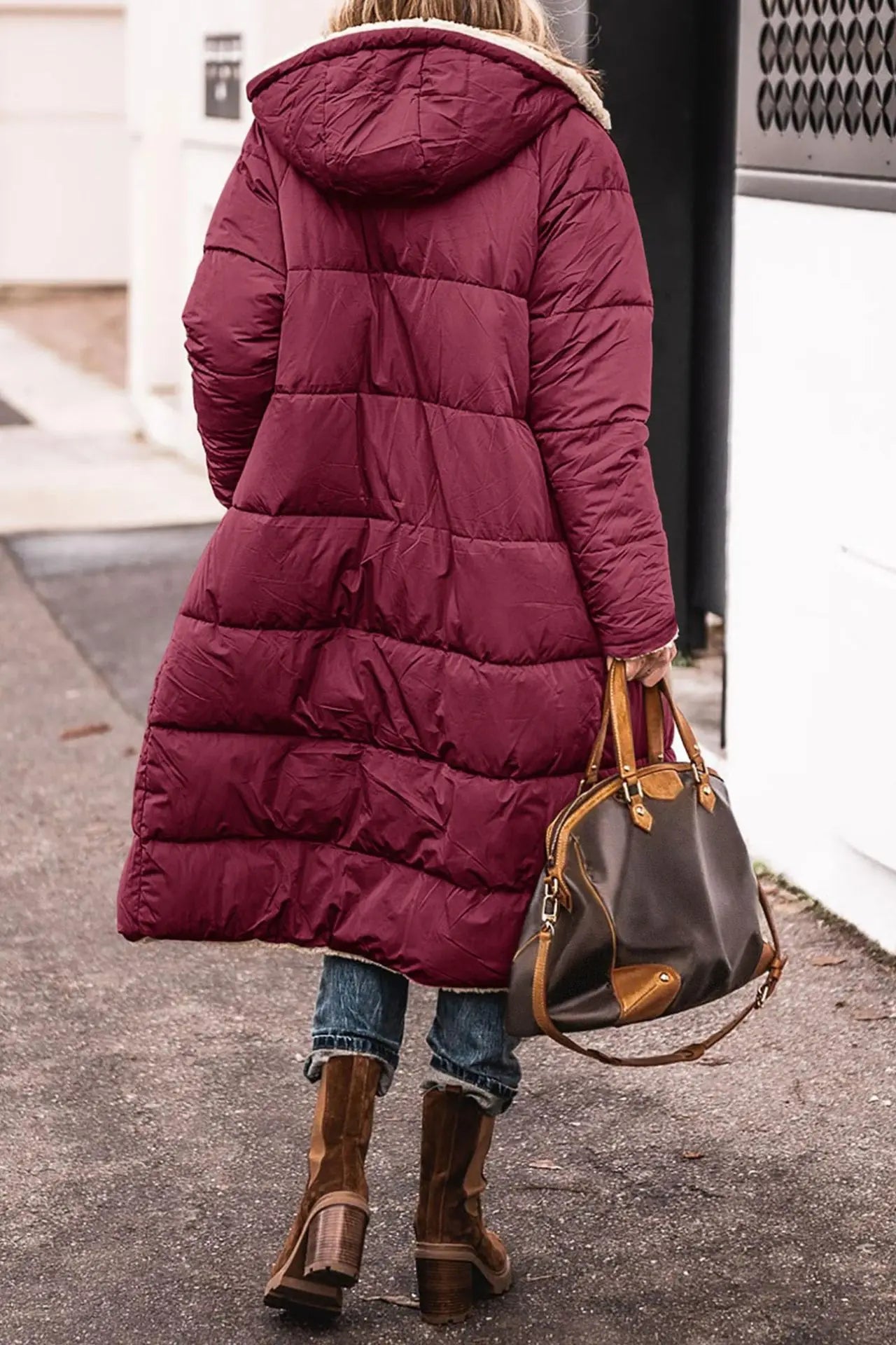 Cozy Fleece-Lined Winter Coat for Women
