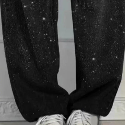 Glimmer High Waist Wide Leg Jeans
