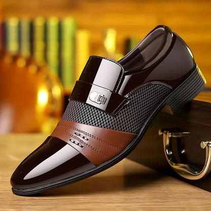 Regal Step Wine Red Loafers
