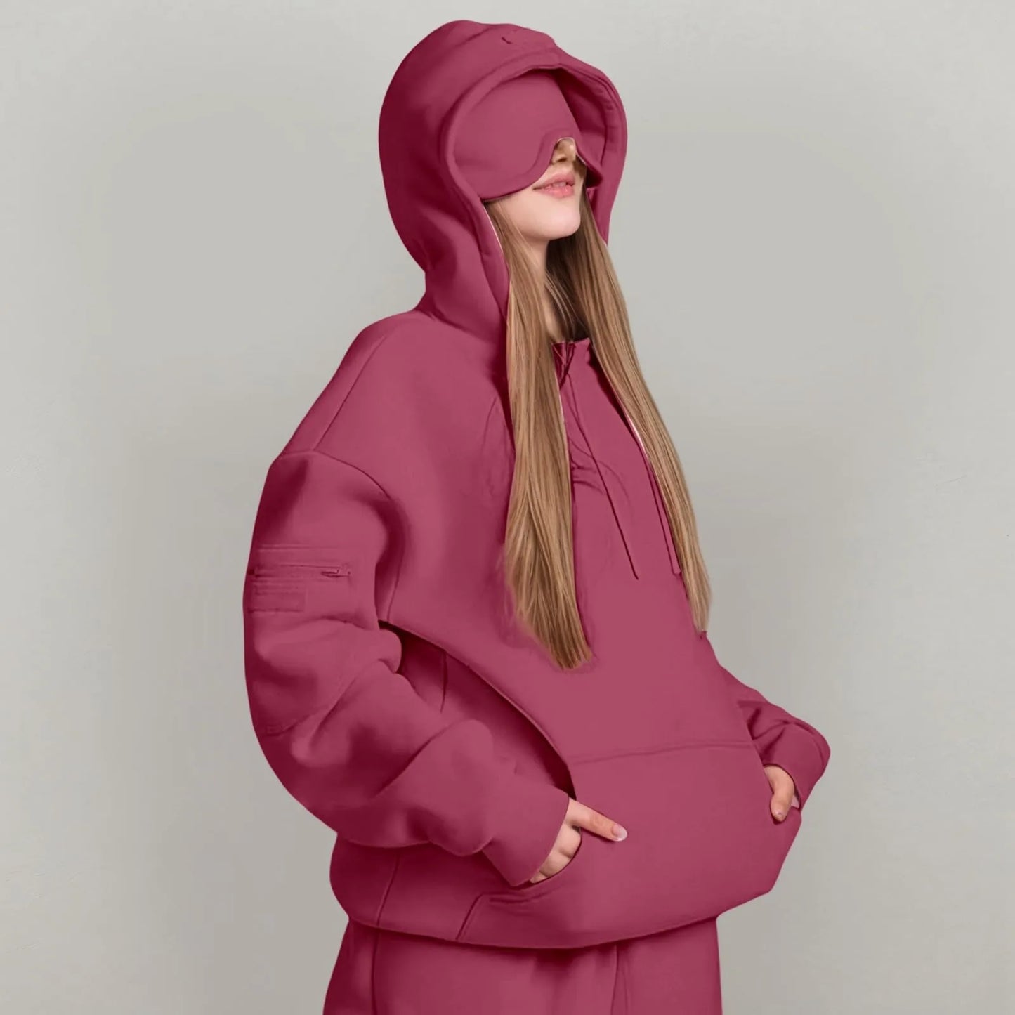 Cozy Shield Hooded Sports Pullover