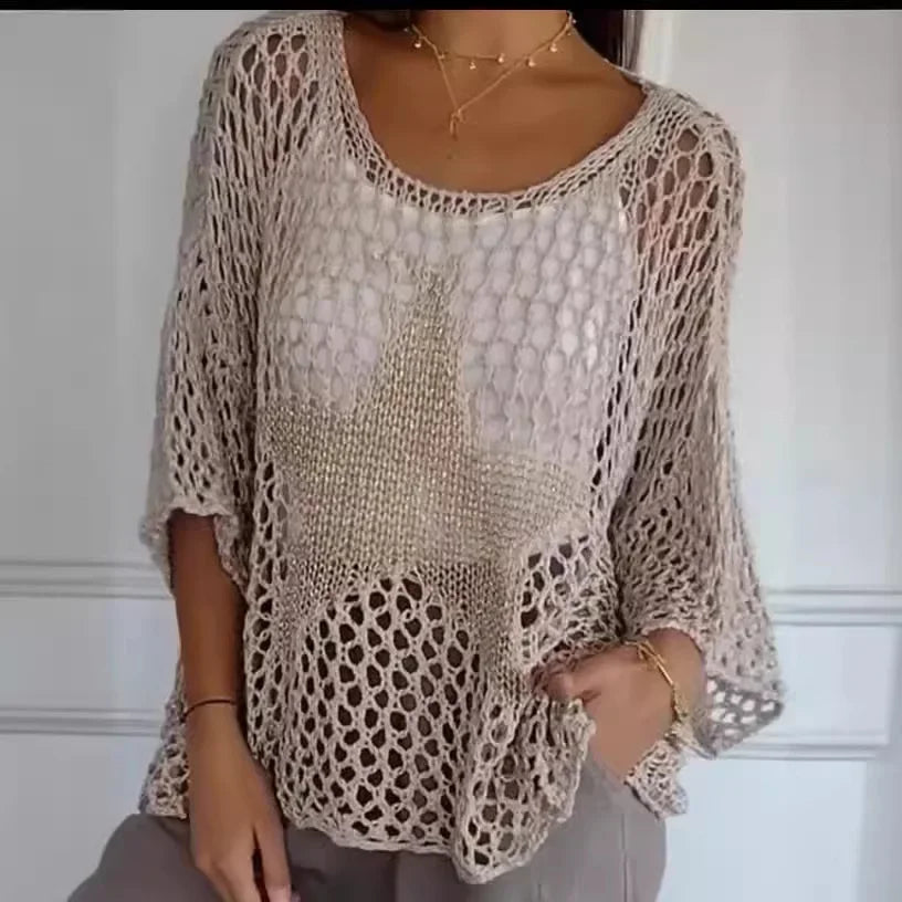 Starline Elegance Knit Commuter Top