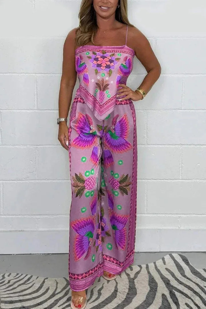 Floral Allure 2-Piece Summer Set