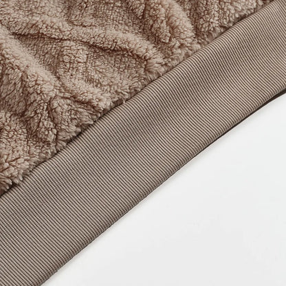 Shadow Weave Luxe Dual Velvet Hoodie