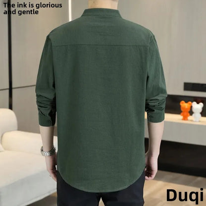 Cotton Linen Travel Shirt