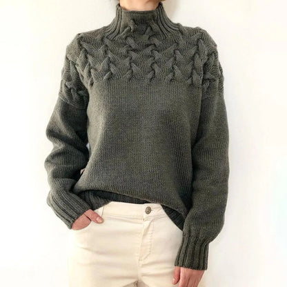 Grace Knit Elegant Turtleneck Sweater