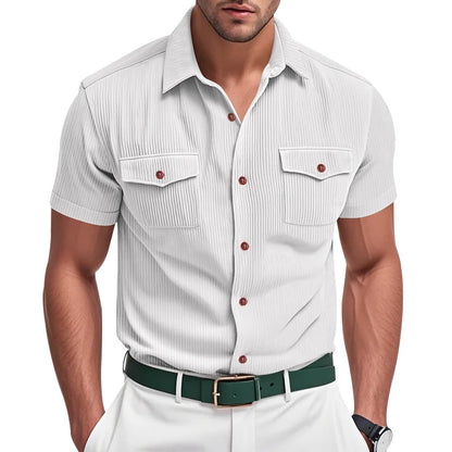 Men’s Corduroy Safari Shirt