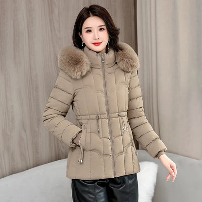 Padded Hooded Down Jacket