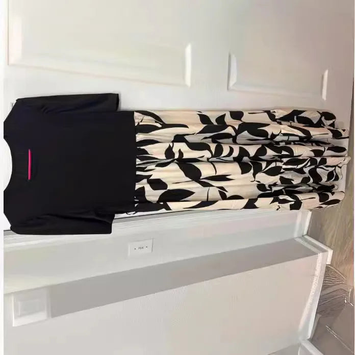 Summer Poise Two-Piece Skirt Set