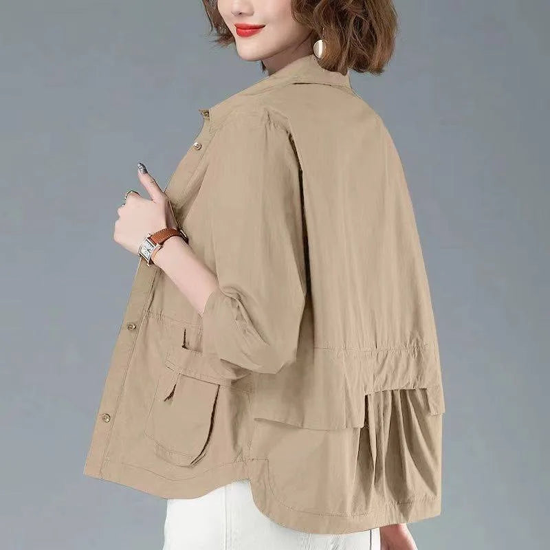Single-Breasted Casual Jacket