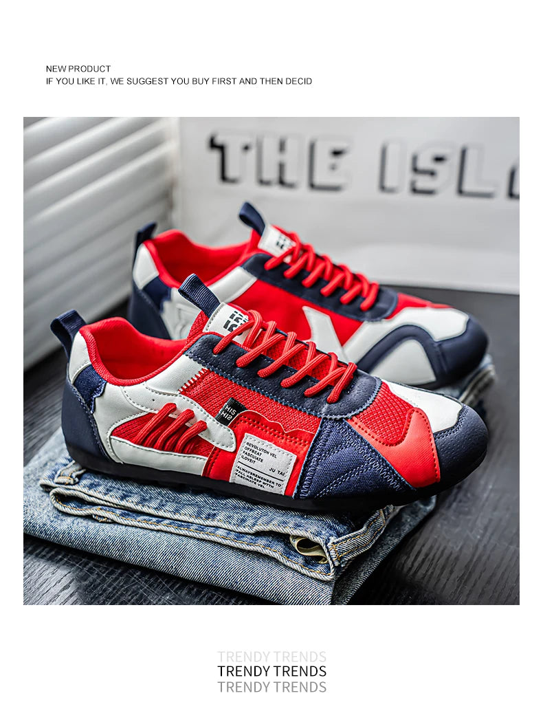 Breathable Designer Men's Sneakers