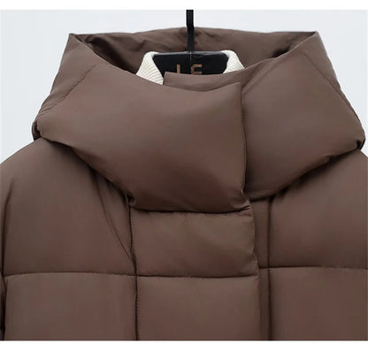 Cozy Hood Loose Winter Cotton Parka