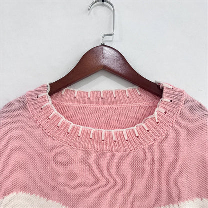 Bloom Bow Knit Pullover