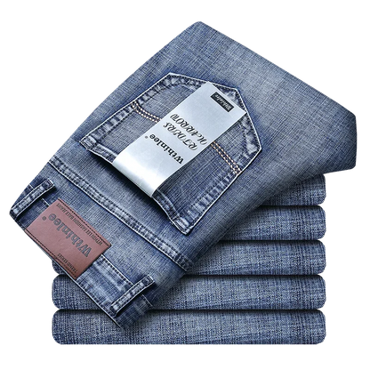 Luxury Slim Fit Stretch Denim Jeans