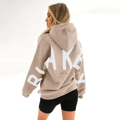 Women's Thickened Fleece Oversized Hoodie