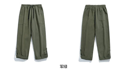 Men’s Cotton Straight Cargo Pants
