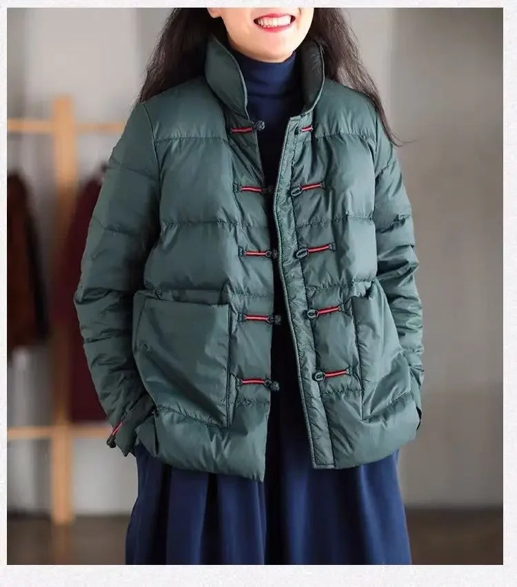 Quilt Craze Vintage Puffer Parka