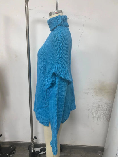 SnugCharm Oversized Winter Knit Sweater