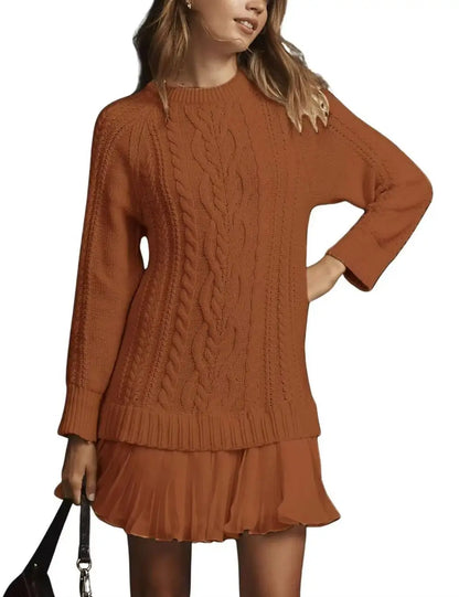 Casual Floral Lace Sweater