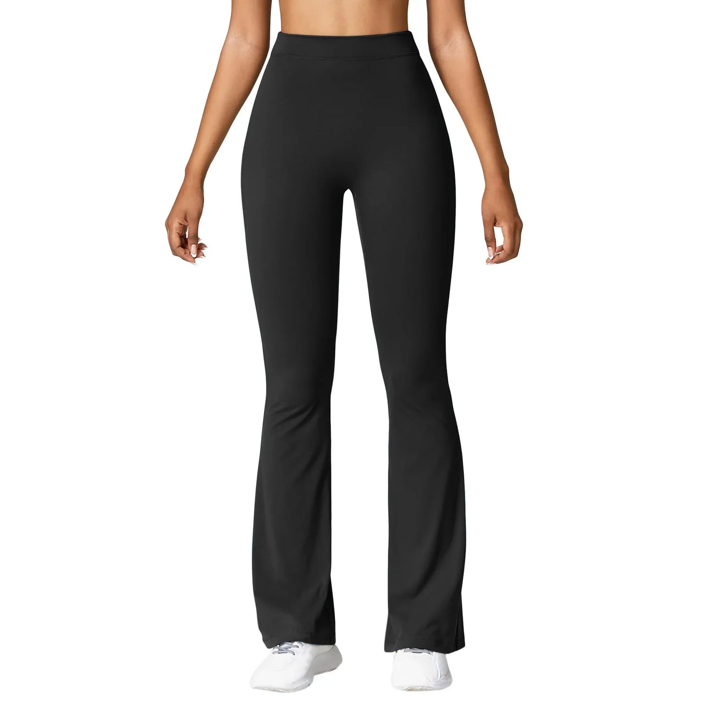 V-Back High Waist Horn Leggings