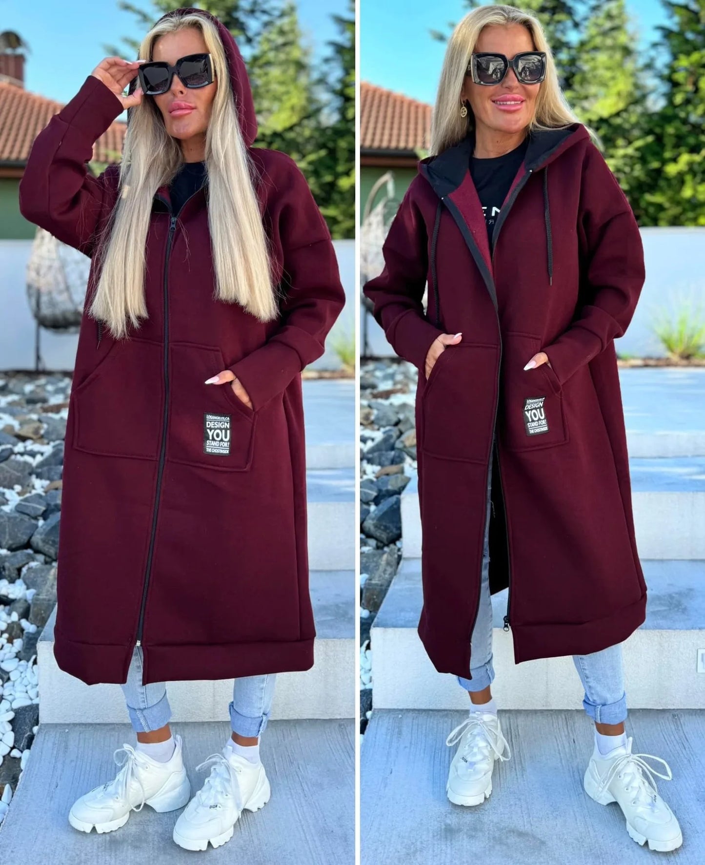 Women’s Casual Hooded Fleece Jacket