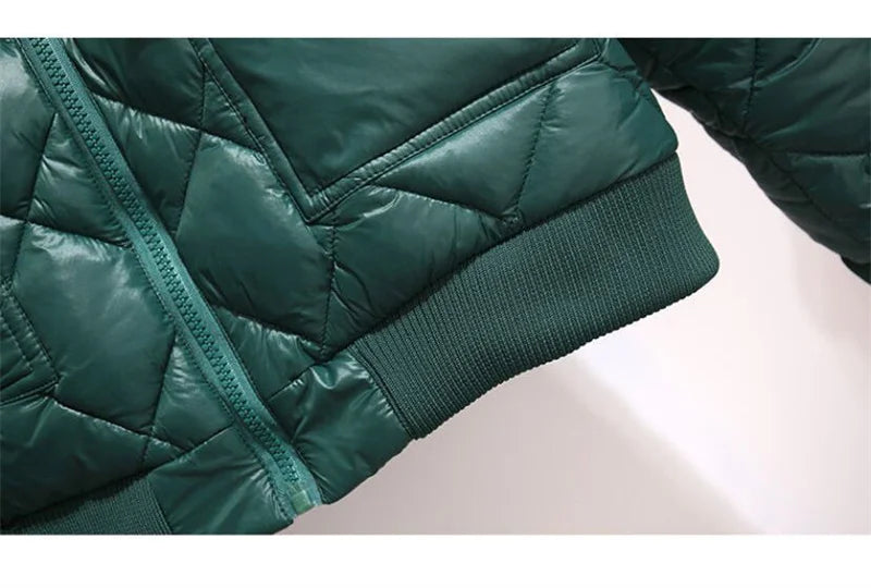 Chic Puff Short Cotton Parka Jacket