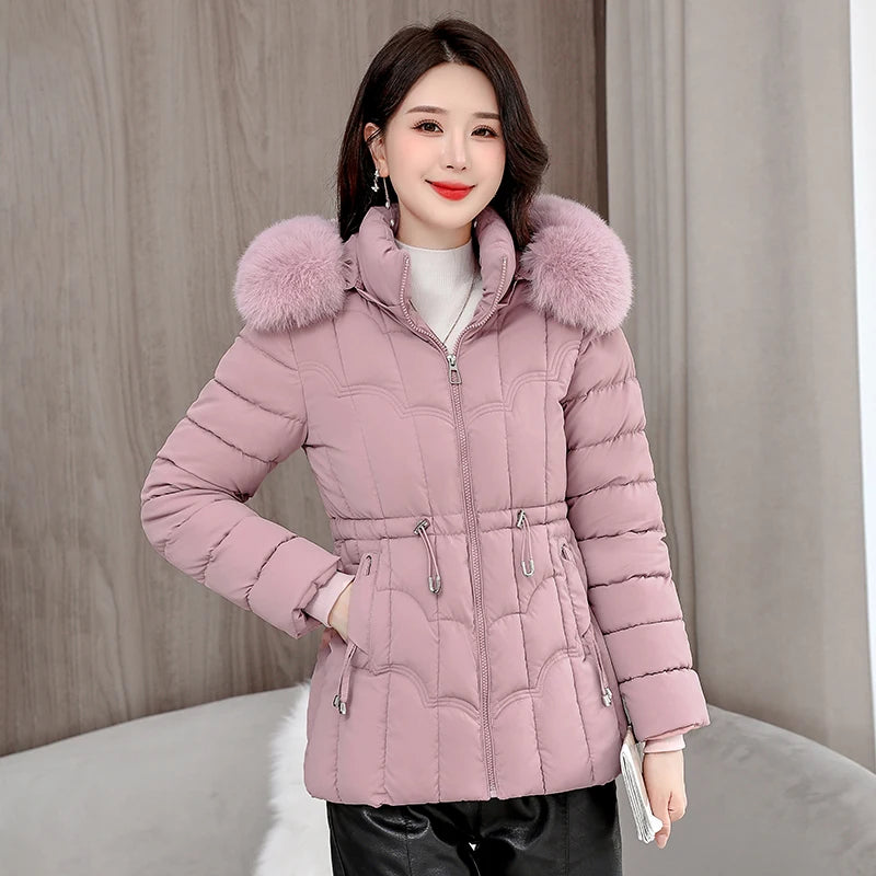 Padded Hooded Down Jacket