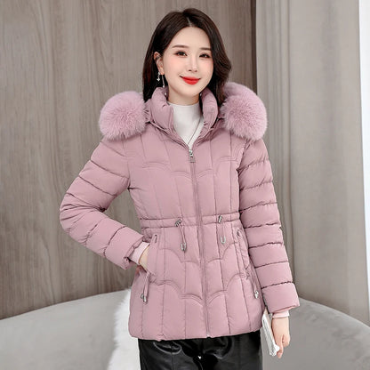 Padded Hooded Down Jacket