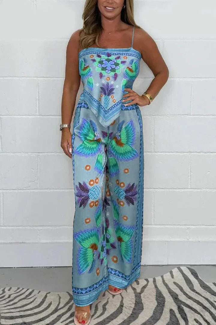 Floral Allure 2-Piece Summer Set