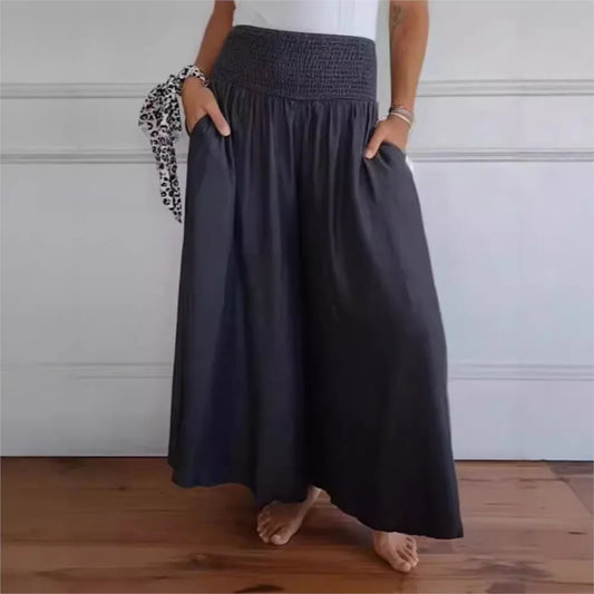Spring Flow High-Waist Pants