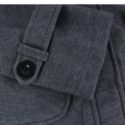Hooded Zip Up Overcoat