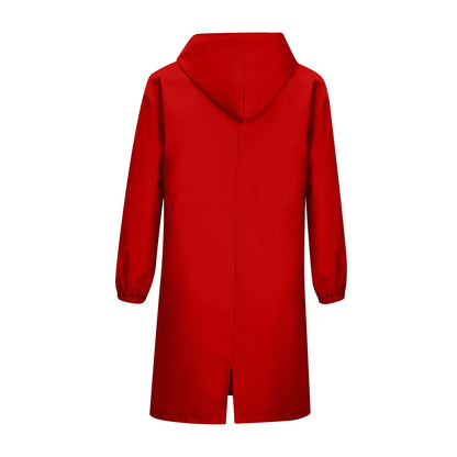 Women’s Long Hooded Trench Coat