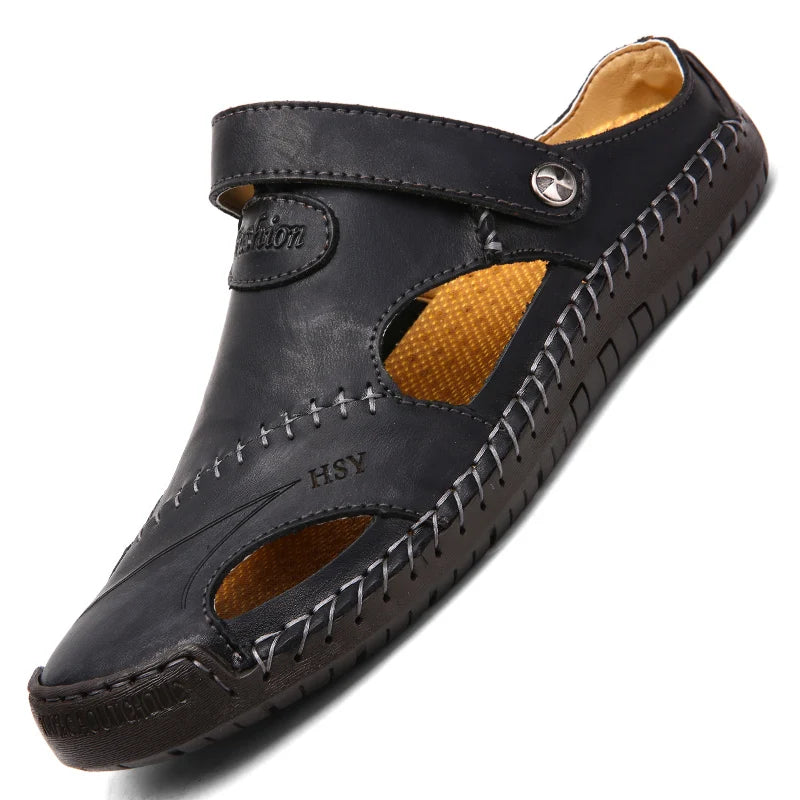 Terra Flex Men's Genuine Leather Sandals