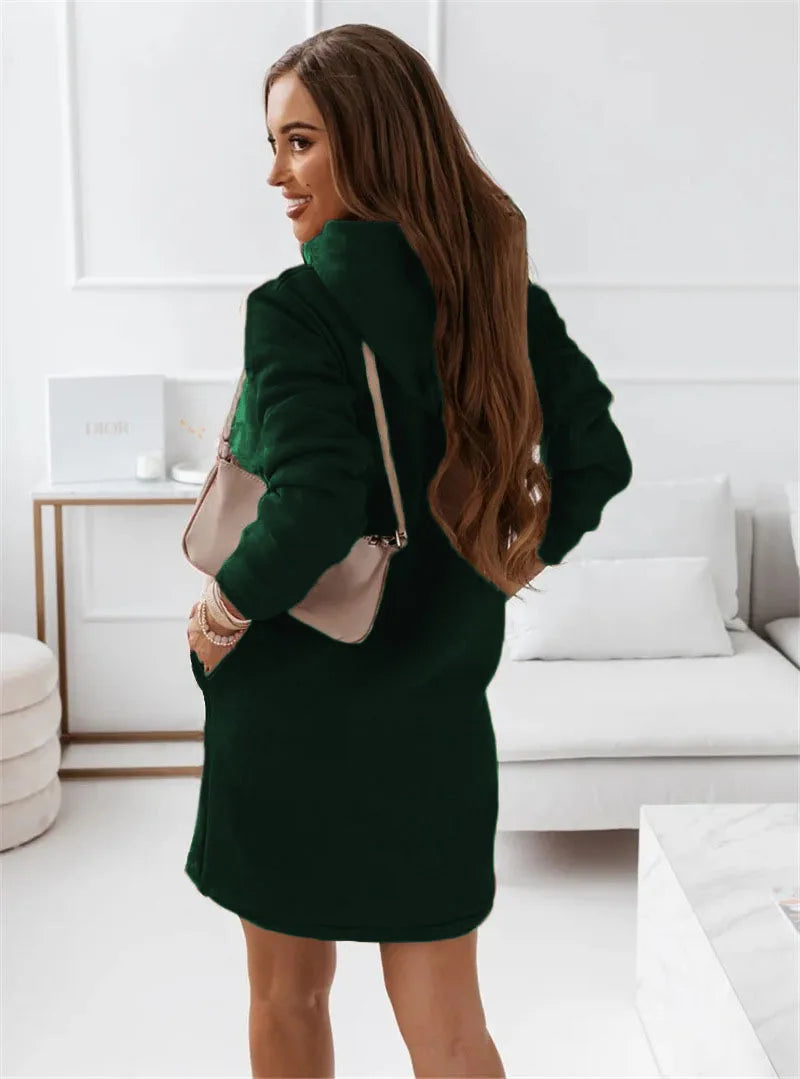 Mira Spliced Mini Hoodie