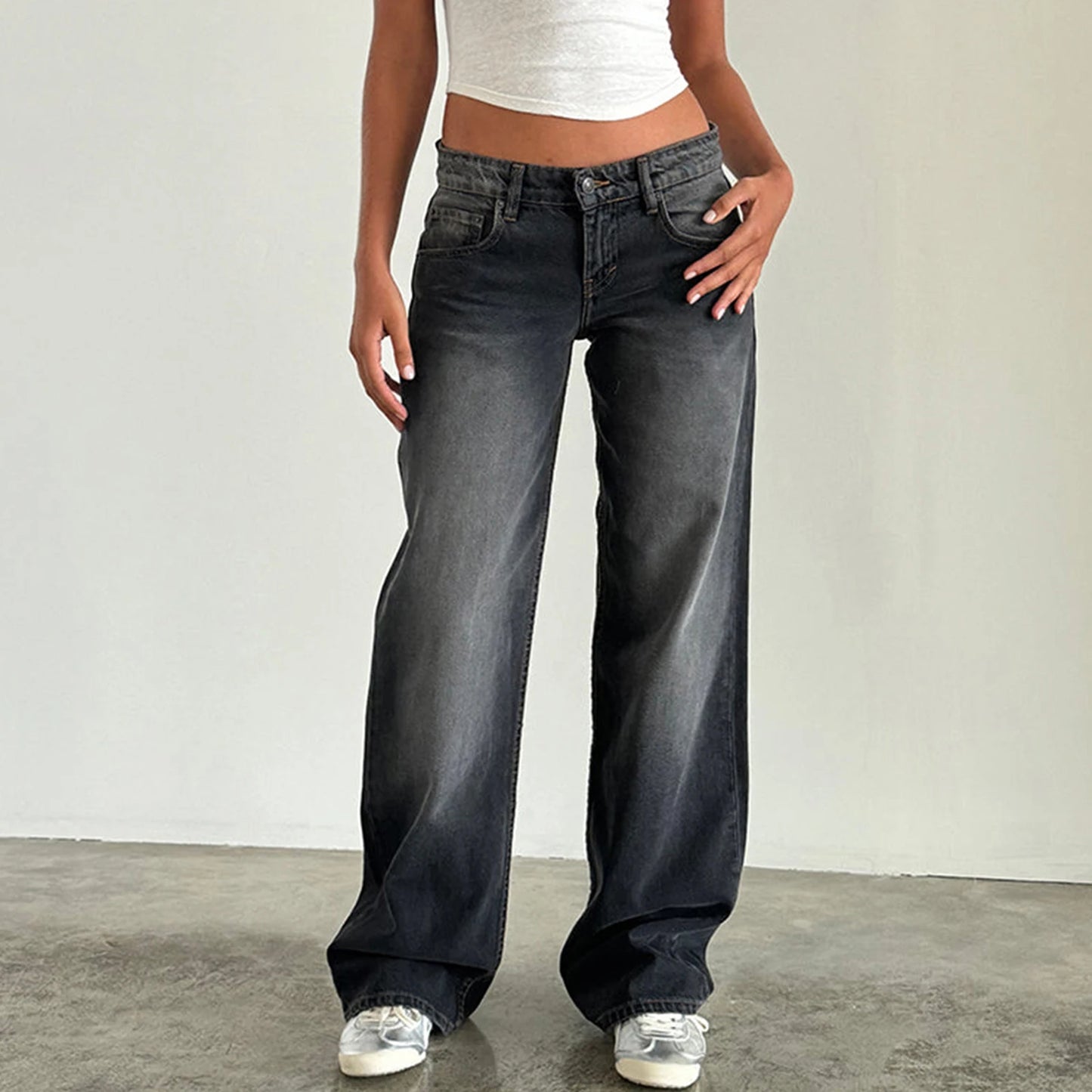 Casual Vibe Wide Leg Denim