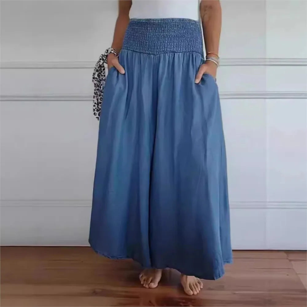 Spring Flow High-Waist Pants