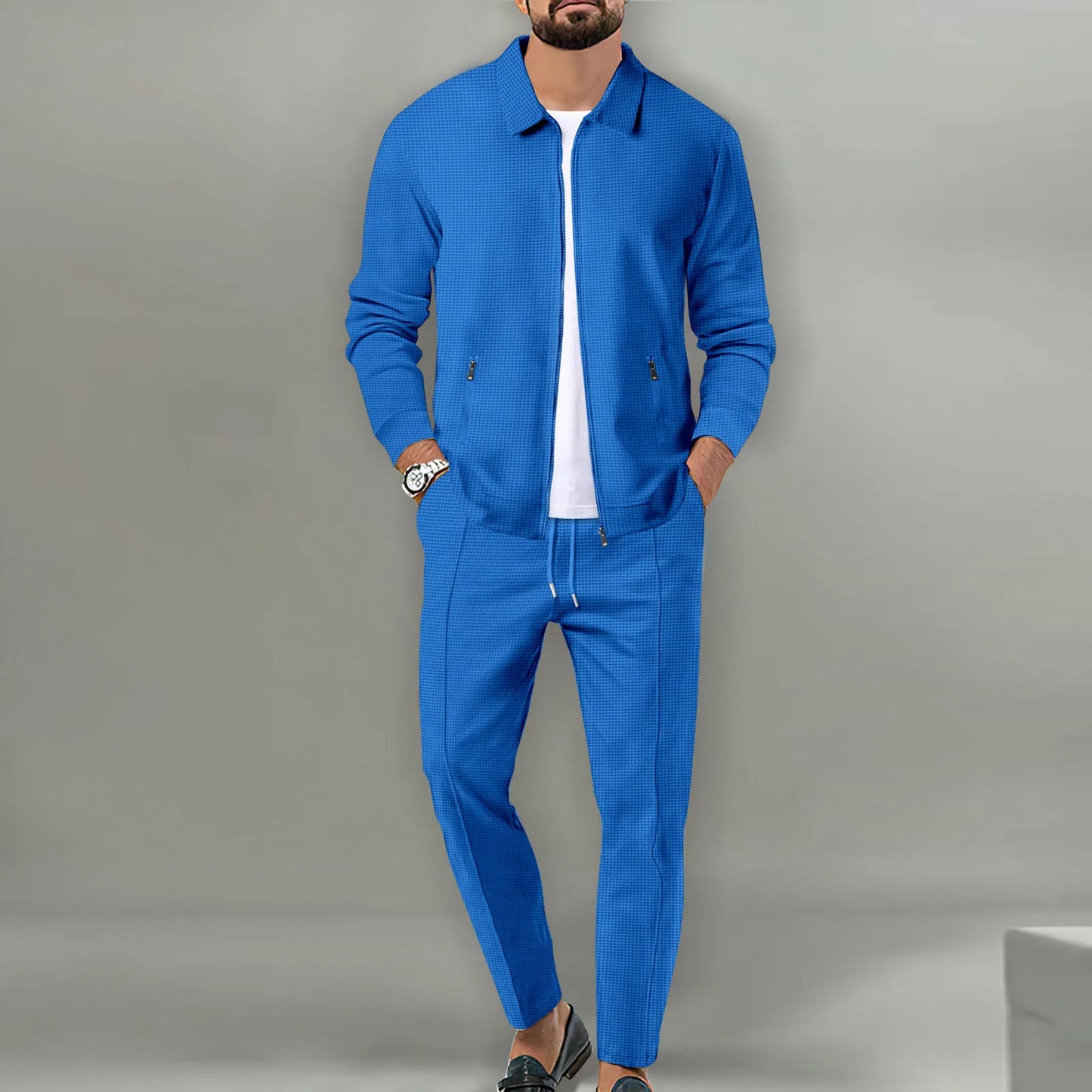 Slim Fit Spring Jacket Set