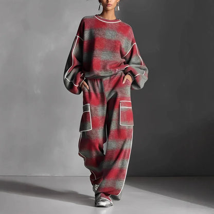 Women’s 2-Piece Pullover Tracksuit Set