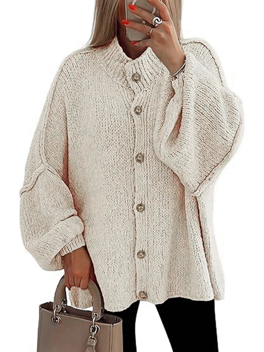 Women’s Loose Long Sleeve Knitted Sweater
