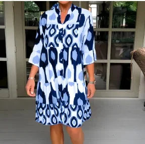 Trendy Printed Dress for Women