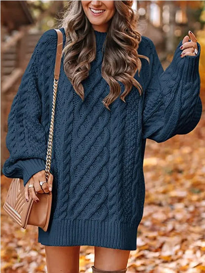 Cozy Nest Thick Knit Turtleneck