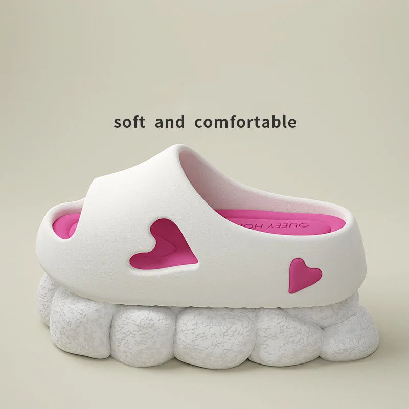 Colorblock Poop Slippers