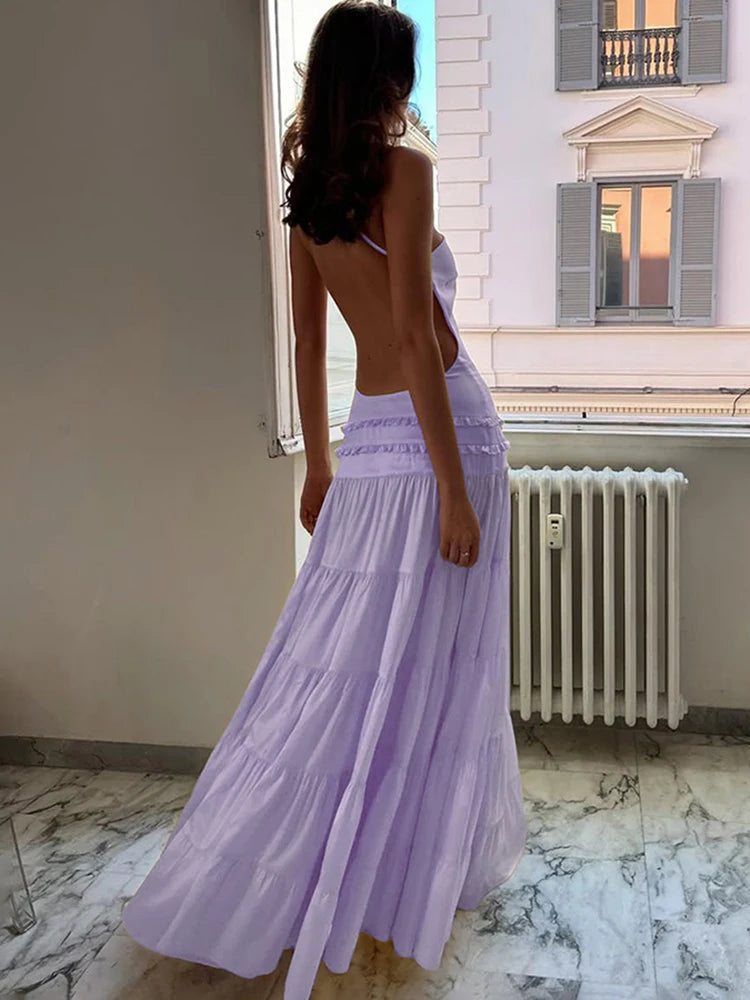 Enchanted Grace One-Shoulder Maxi Dress